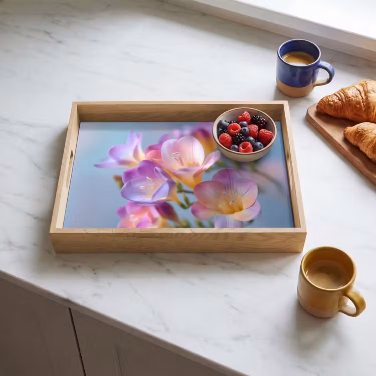 Plateau - Fleurs - Pourpre - Débordement - Étamines — 3