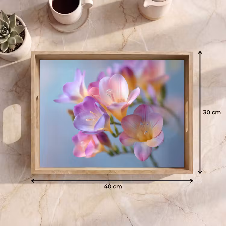 Plateau - Fleurs - Pourpre - Débordement - Étamines — 7