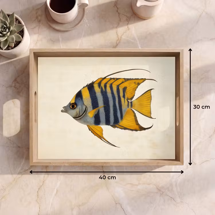 Plateau - Poisson - Décoratif - Nageoires - Illustration — 7