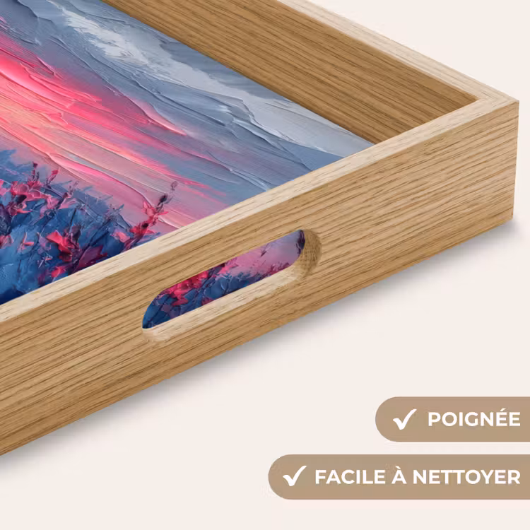 Plateau - Peinture - Coucher de soleil - Fleurs - Rivière — 8