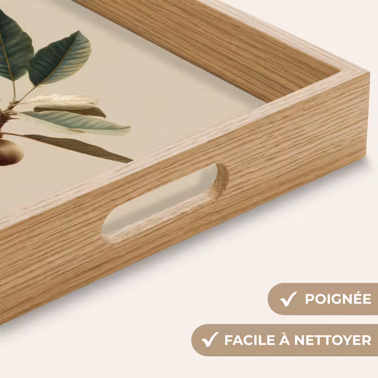 Plateau - Branche - Feuilles vertes - Fruits — 8