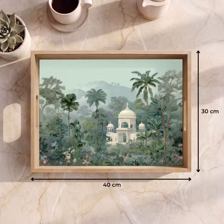 Plateau - Jardin tropical - Bâtiment en forme de dôme - Fleurs — 7