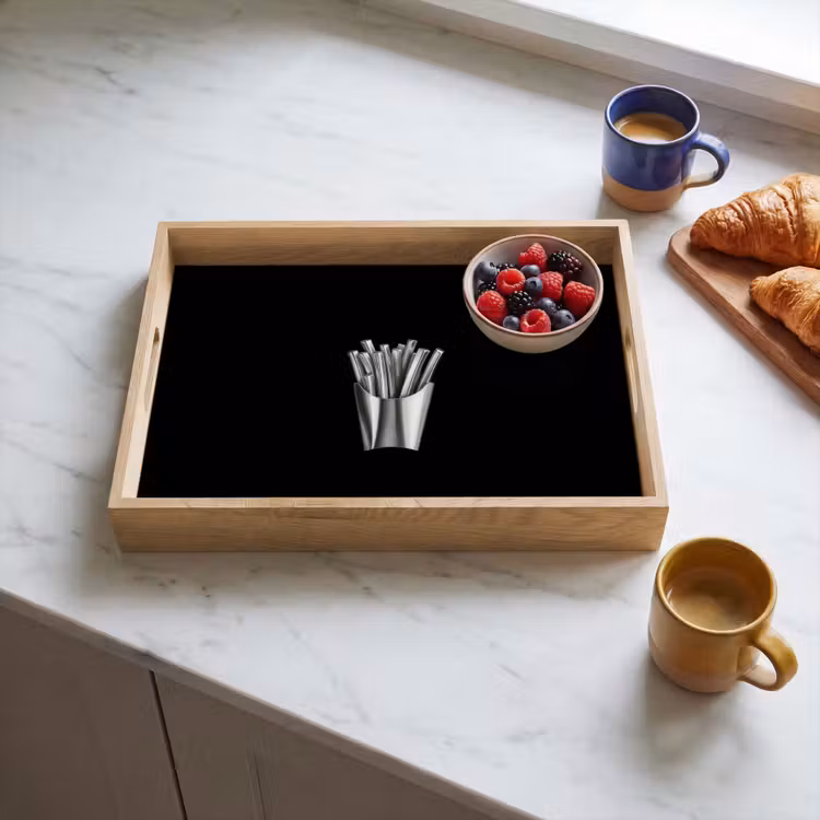 Plateau - Frites - Futuriste - Argent — 3