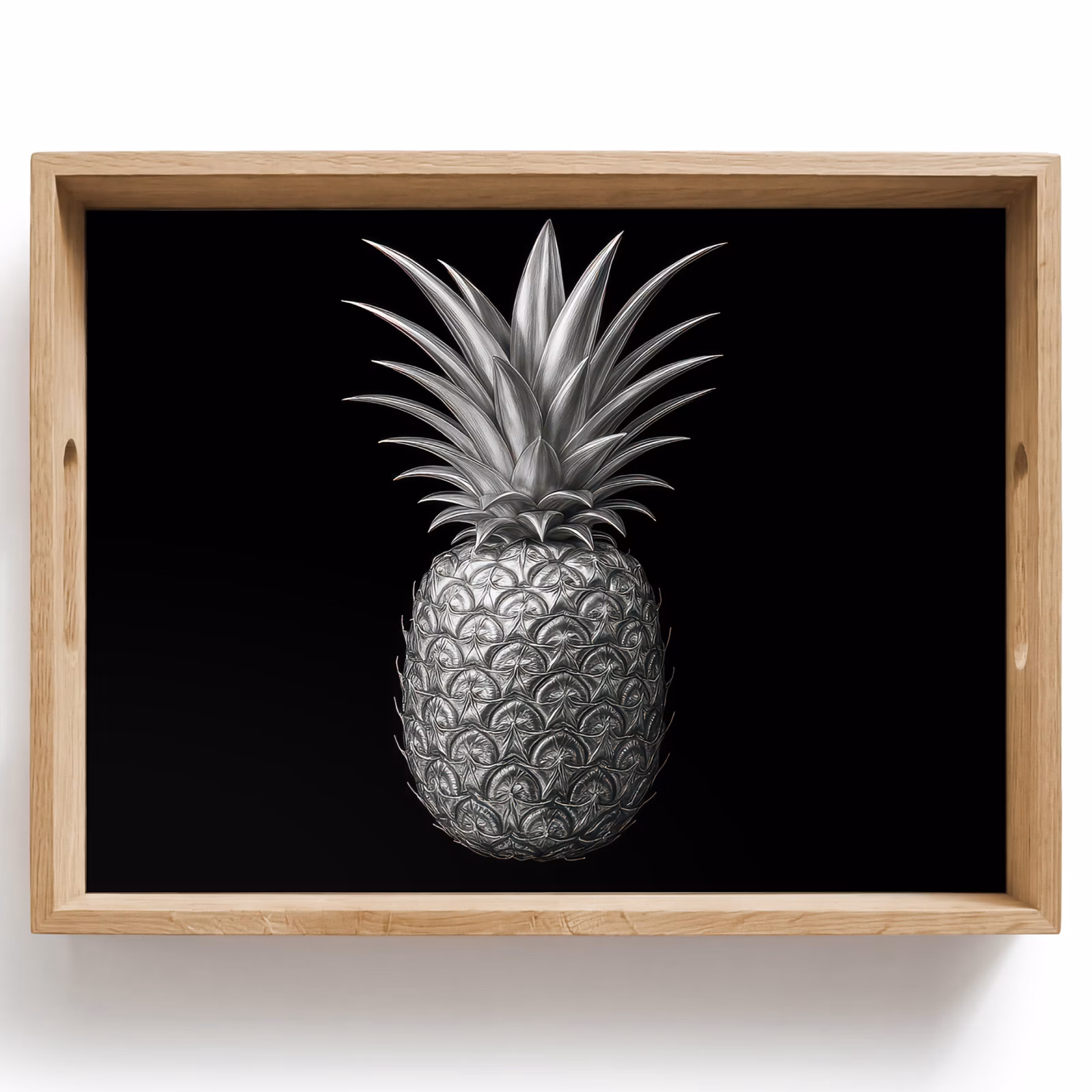 Plateau - Ananas - Détaillé - Feuilles — 1