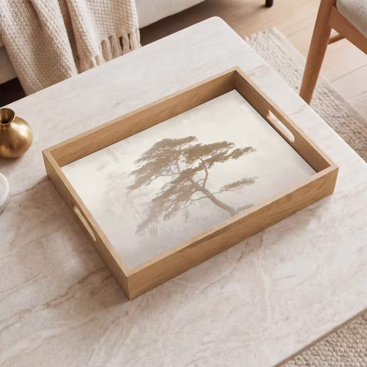 Plateau - Arbre - Style oriental - Paysage — 2