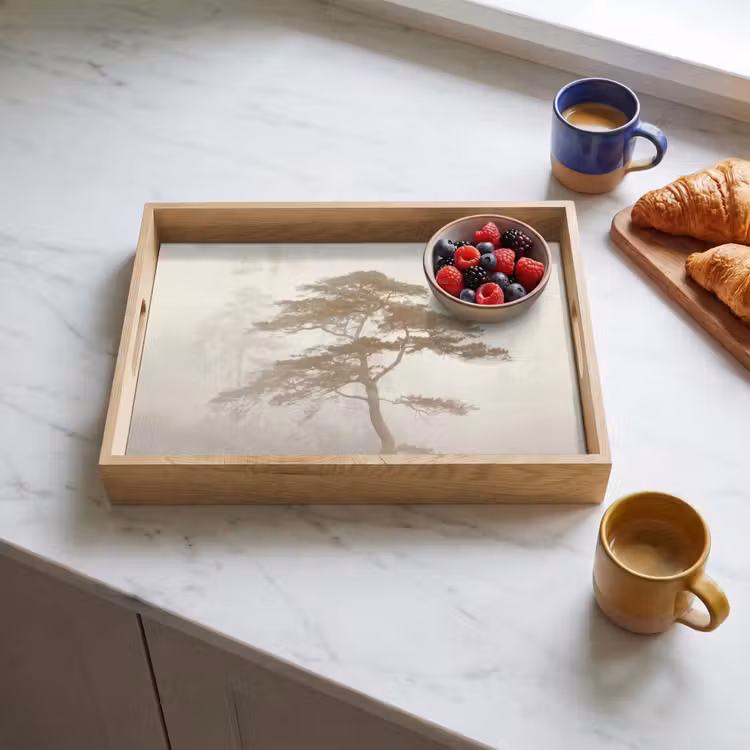 Plateau - Arbre - Style oriental - Paysage — 3