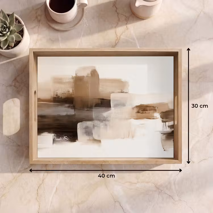 Plateau - Coups de pinceau - Paysage abstrait - Repos — 7