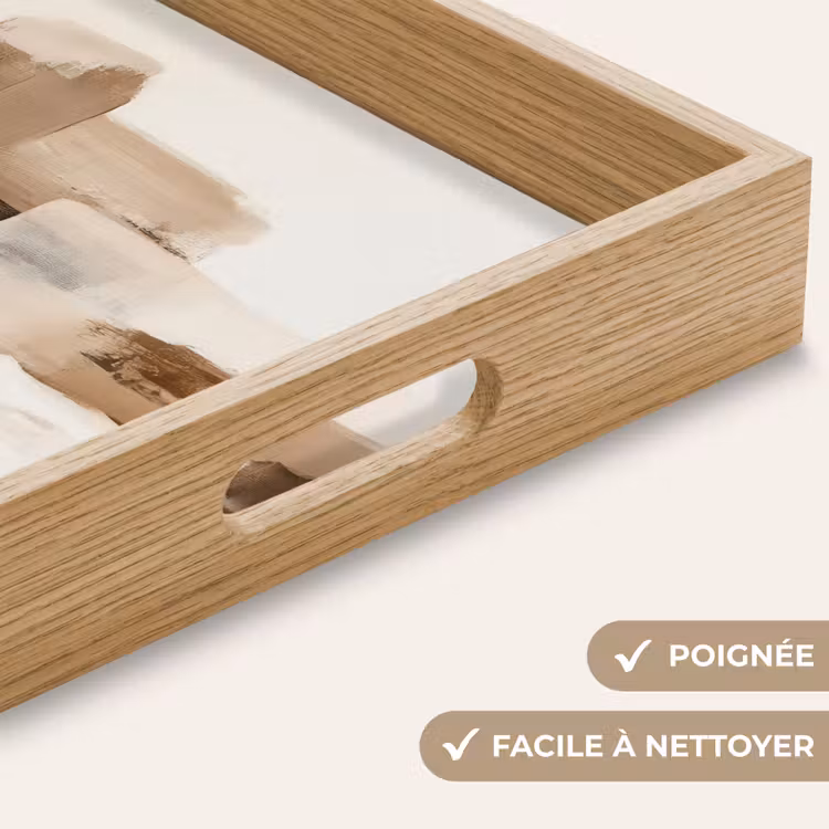 Plateau - Coups de pinceau - Paysage abstrait - Repos — 8