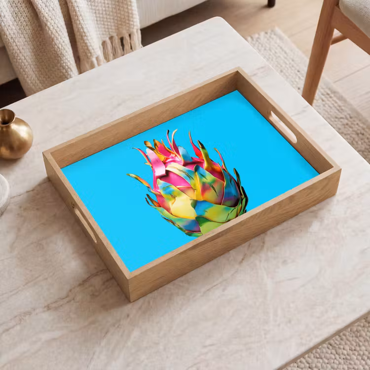 Plateau - Fruit du dragon - Bleu - Vivid — 2