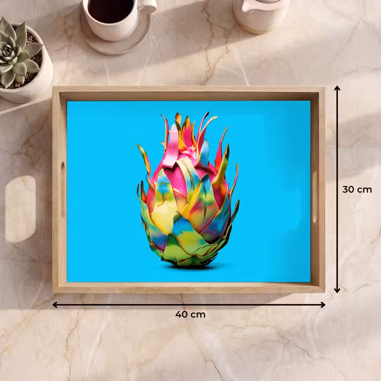 Plateau - Fruit du dragon - Bleu - Vivid — 7
