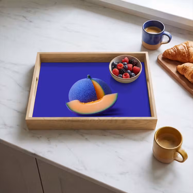 Plateau - Melon - Bleu - Orange - Arty — 3