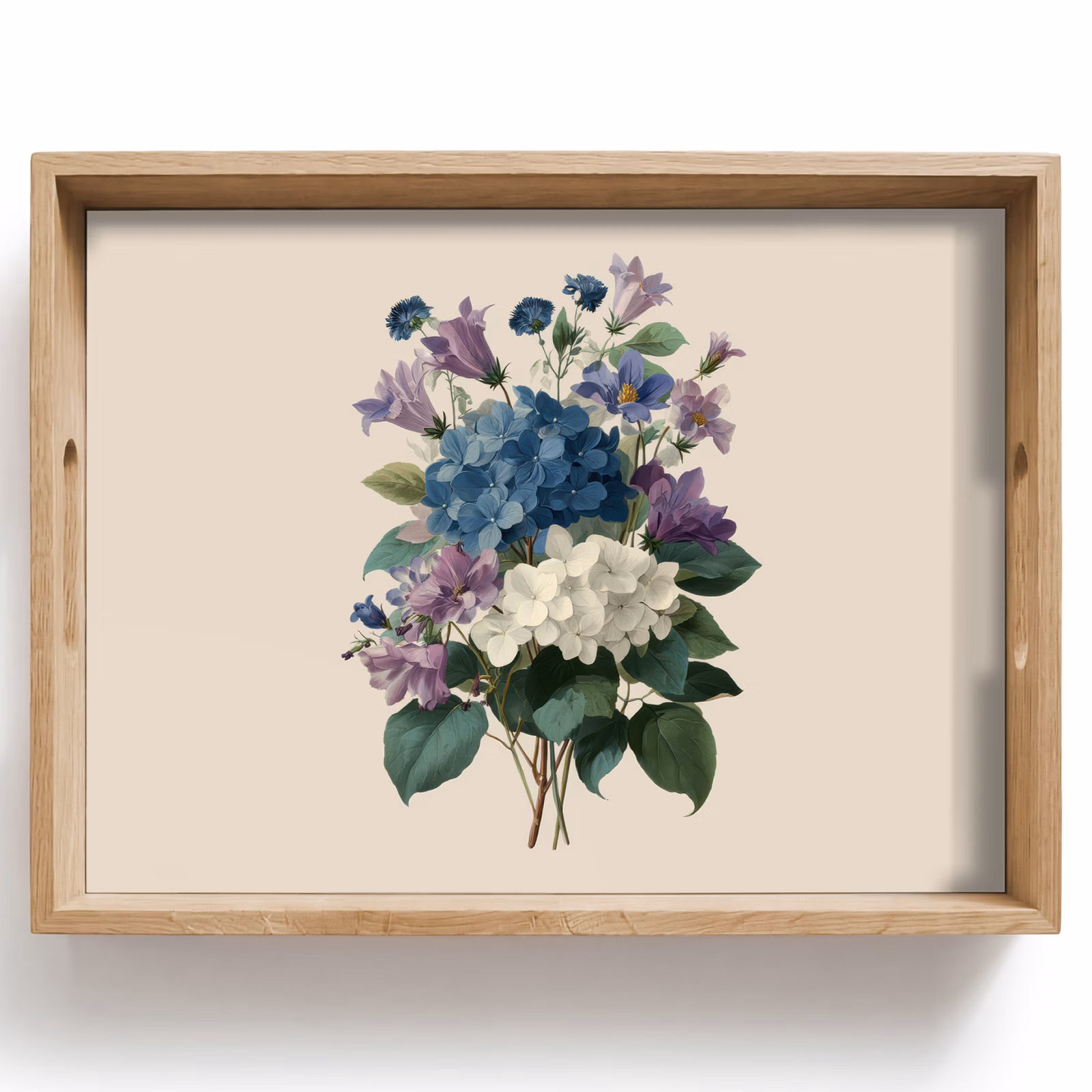 Plateau - Fleurs - Détaillé - Calme - Réaliste — 1