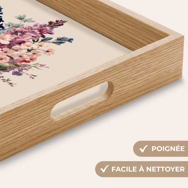 Plateau - Bouquet - Beige - Harmonieux - Subtil — 8