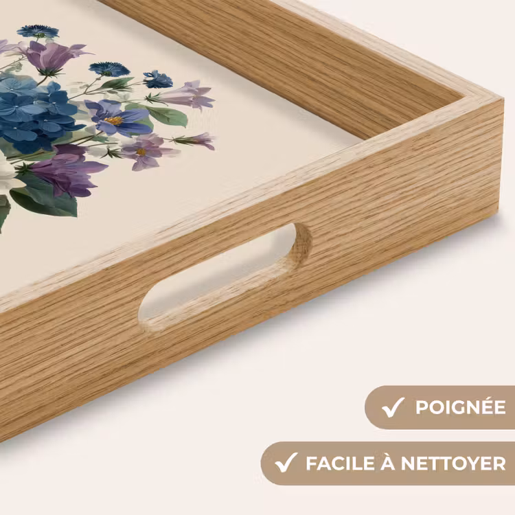 Plateau - Fleurs - Détaillé - Calme - Réaliste — 8