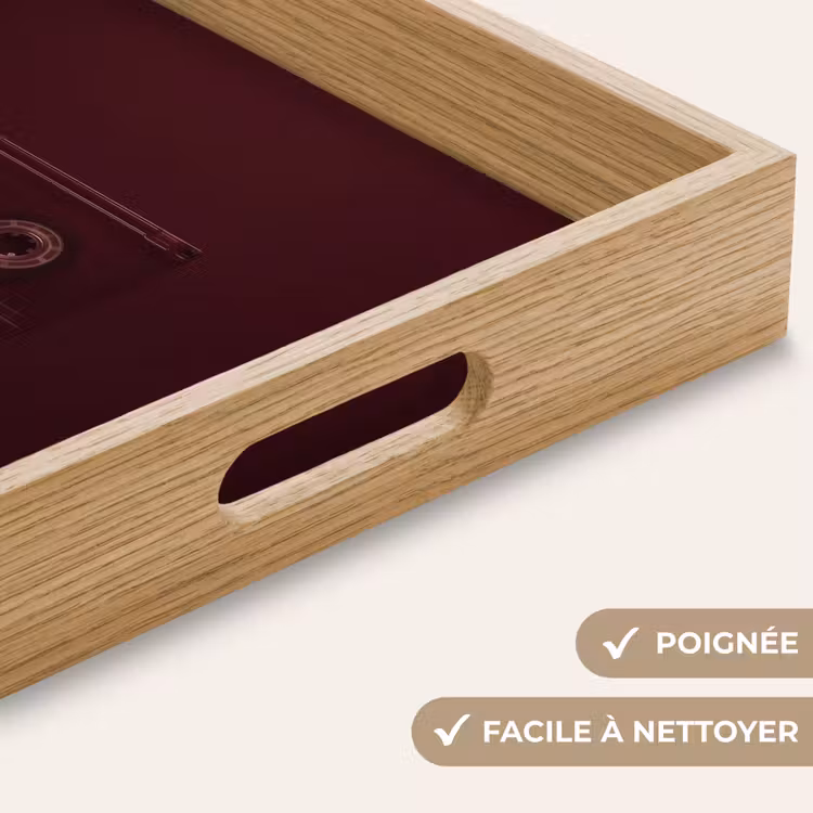 Plateau - Cassette - Bordeaux - Vintage — 8