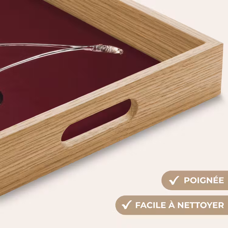 Plateau - Cherry - Glossy - Bordeaux — 8