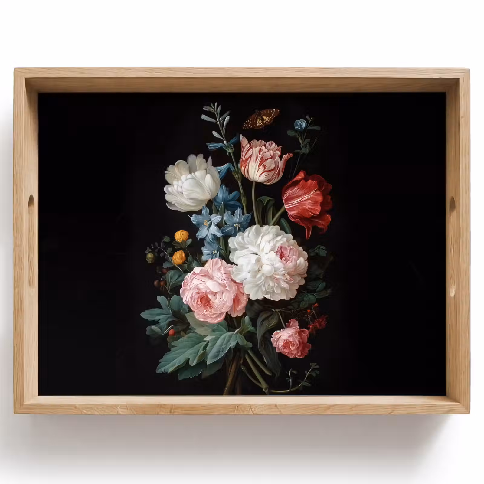 Plateau - Bouquet - Coloré - Classique — 1