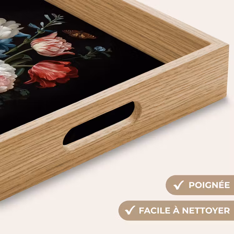 Plateau - Bouquet - Coloré - Classique — 8