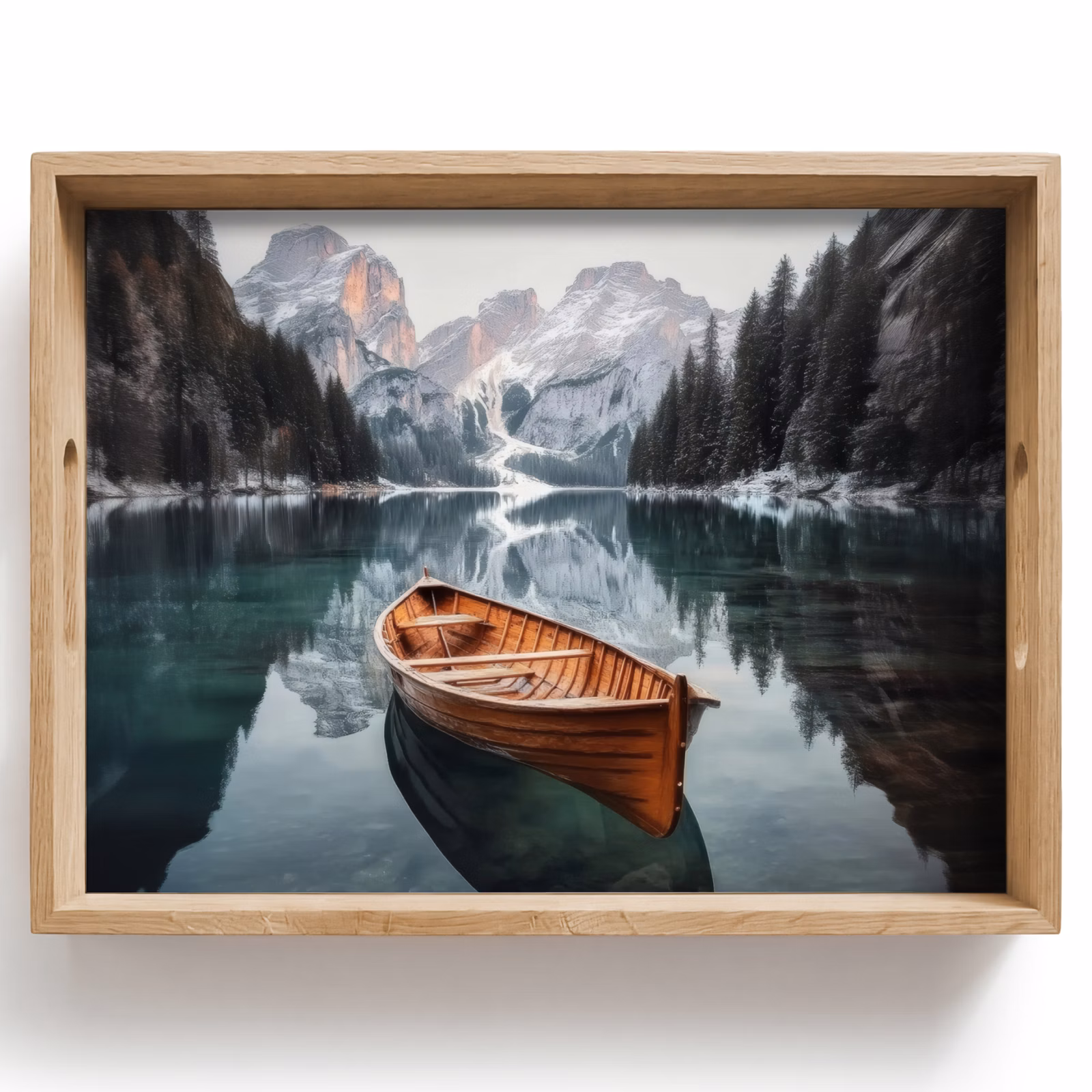 Plateau - Bateau - Montagne - Nature - Eau — 1