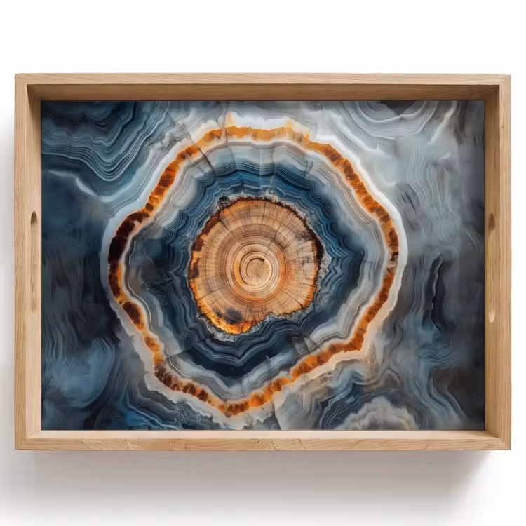 Plateau - Cercle - Anneaux - Pierre - Ombres — 1