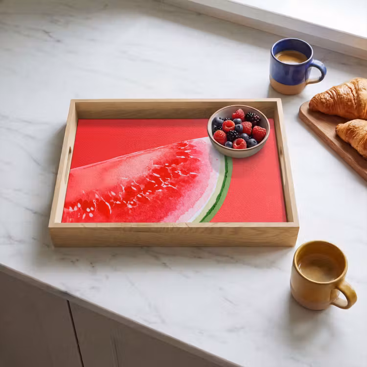 Plateau - Pastèque - Rouge - Été — 3