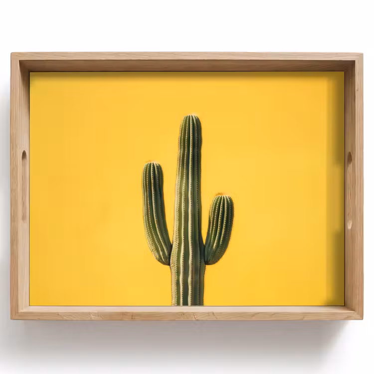 Plateau - Cactus - Vert - Minimaliste — 1