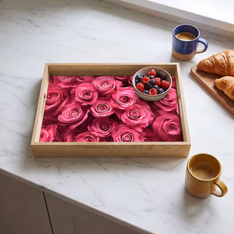 Plateau - Roses - Rose - Fleur — 3