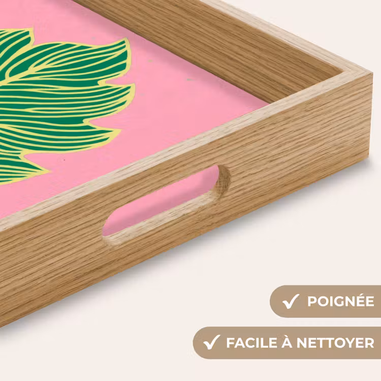 Plateau - Feuille - Vert - Illustration - Minimaliste — 8