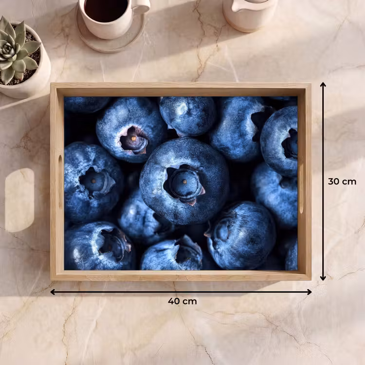 Plateau - Baies - Bleu - Fruits — 7