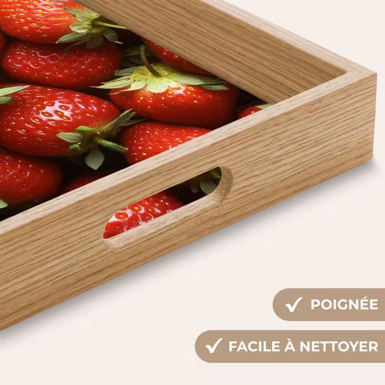 Plateau - Fraise - Fruit - Rouge — 8