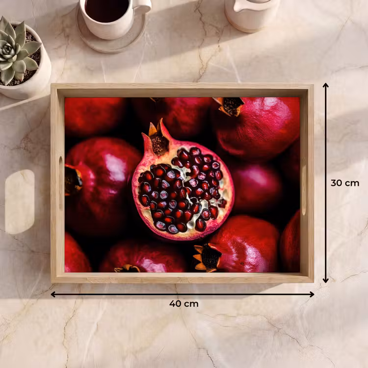 Plateau - Grenade - Rouge - Fruit — 7