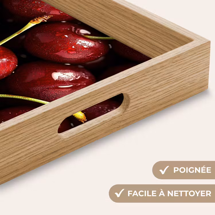 Plateau - Rouge - Fruits - Cerise — 8