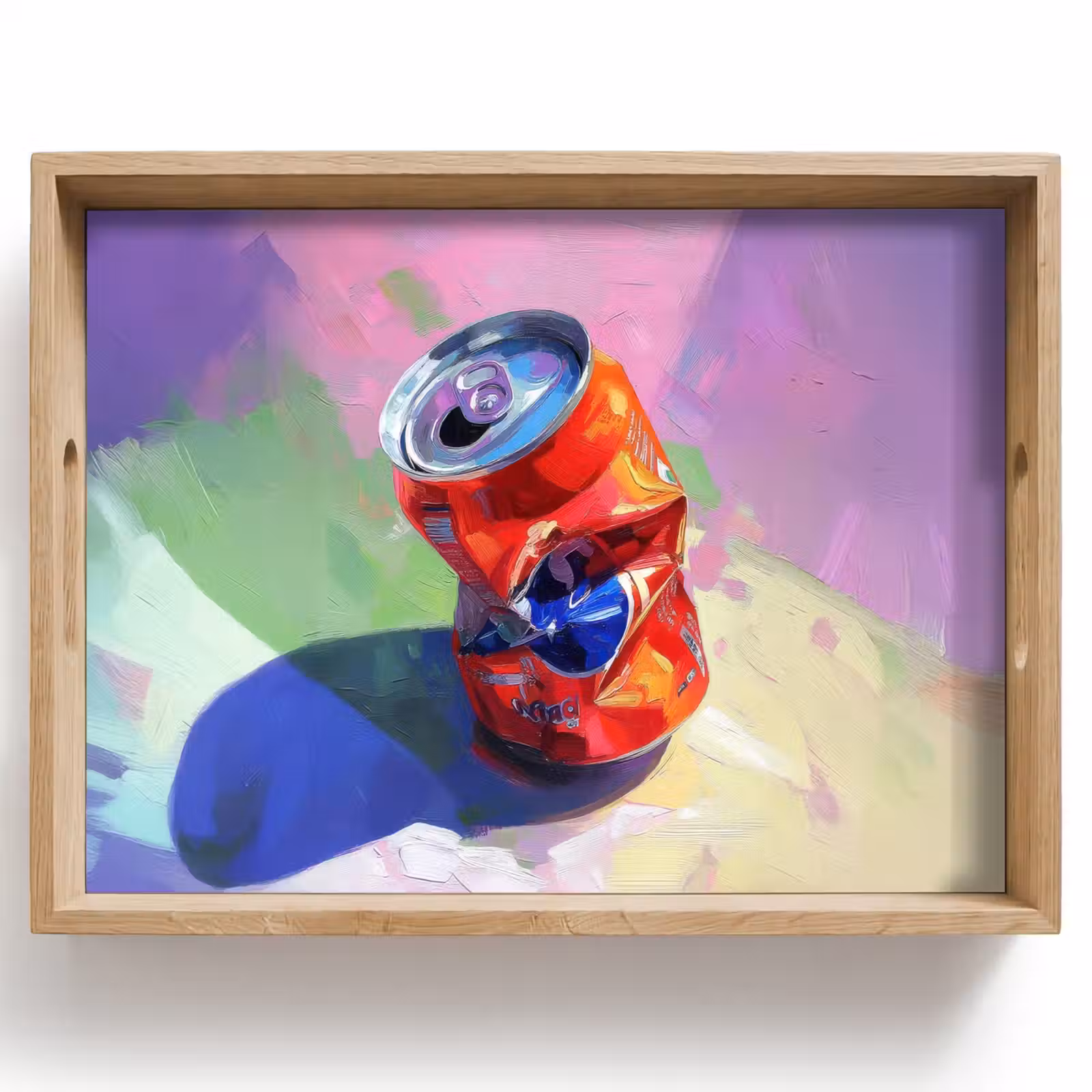 Plateau - Boisson gazeuse - Boîte - Violet — 1