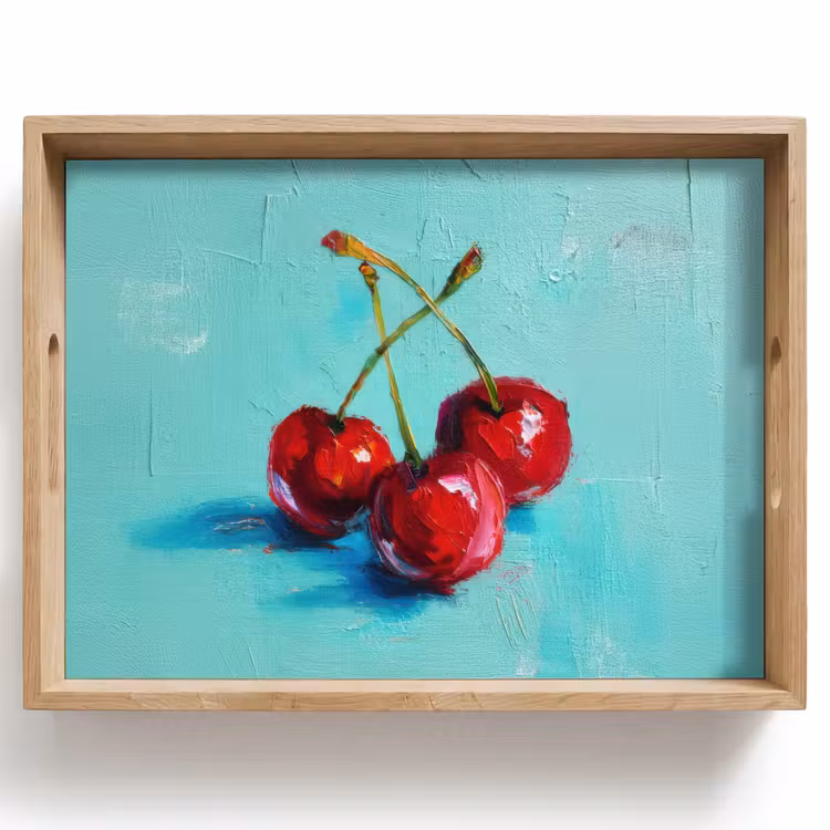 Plateau - Cerise - Rouge - Trois - Teinté — 1