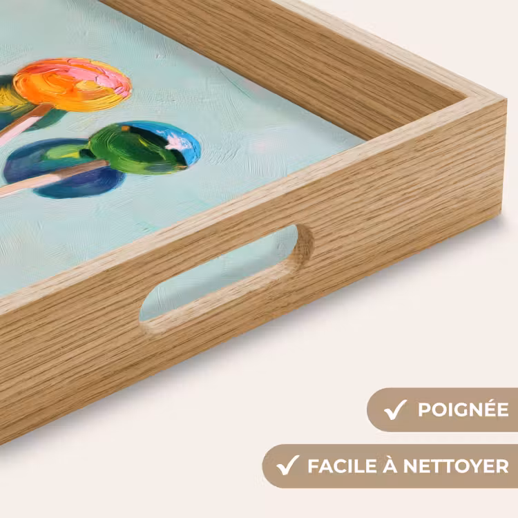 Plateau - Sucettes - Ombre - Trois - Bleu — 8