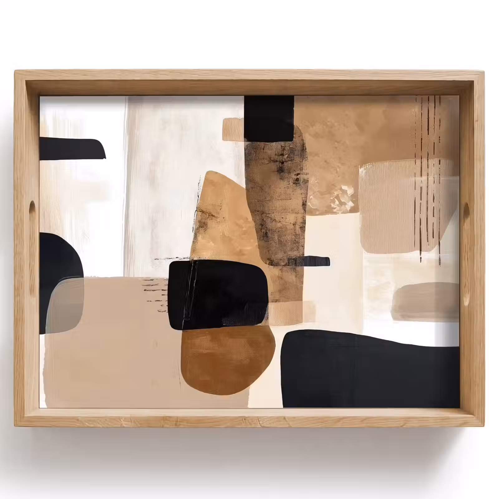 Plateau - Avions - Abstrait - Noir - Rayures — 1