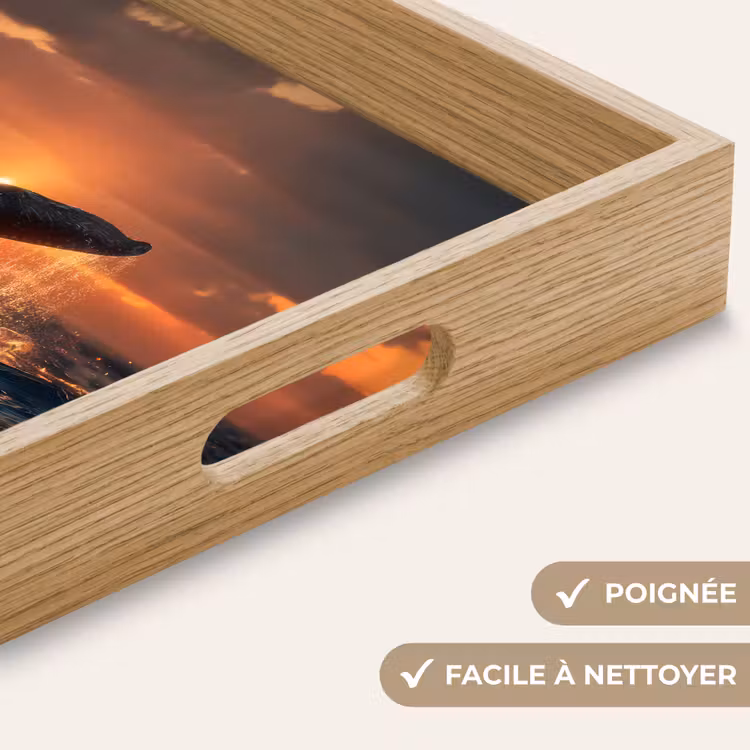 Plateau - Queue de baleine - Eau - Coucher de soleil — 8
