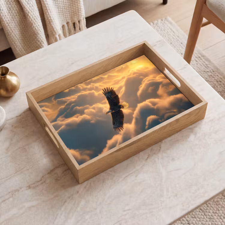 Plateau - Aigle - Nuages - Soleil — 2