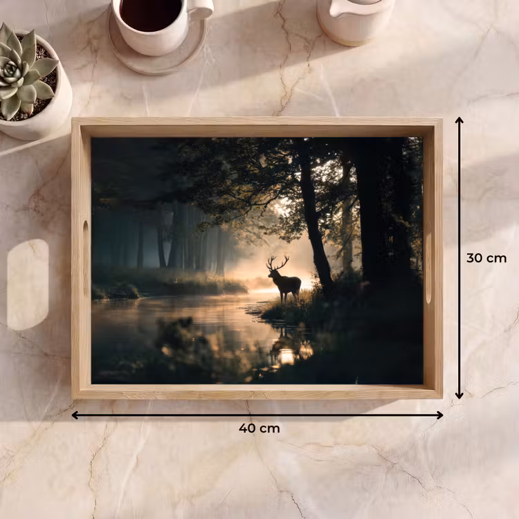 Plateau - Cerf - Ruisseau de la forêt - Mystique — 7