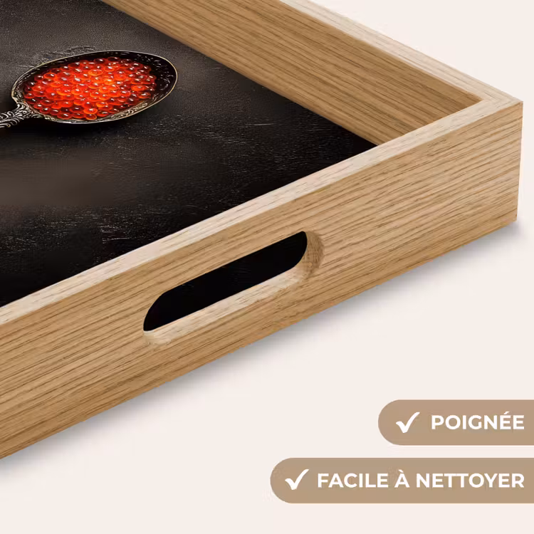 Plateau - Noir - Cuillère - Caviar — 8