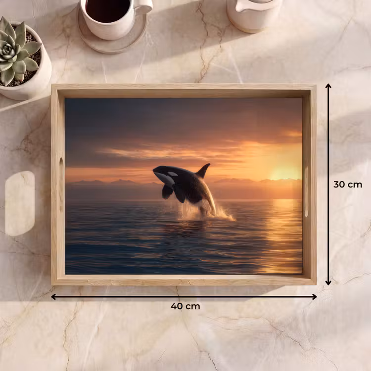 Plateau - Orque - Mer - Coucher de soleil — 7