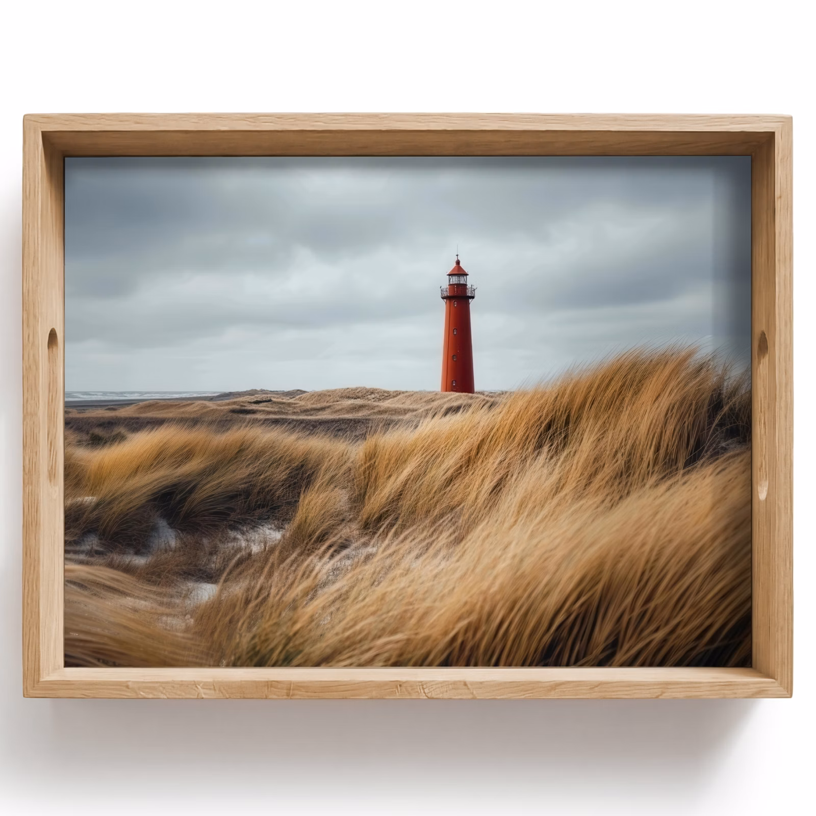 Plateau - Dunes - Phare - Rouge - Ciel — 1