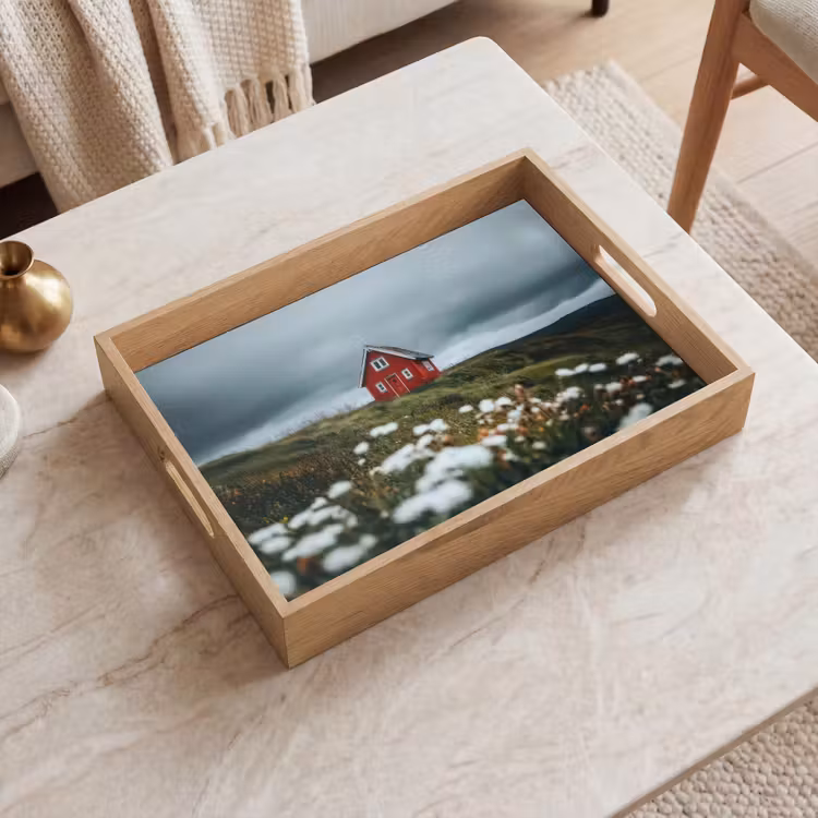 Plateau - Colline - Cottage - Fleurs - Blanc — 2