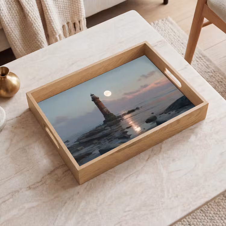 Plateau - Phare - Pierres - Eau - Lune — 2