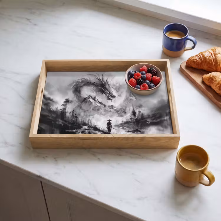 Plateau - Guerrier - Dragon - Gris — 3
