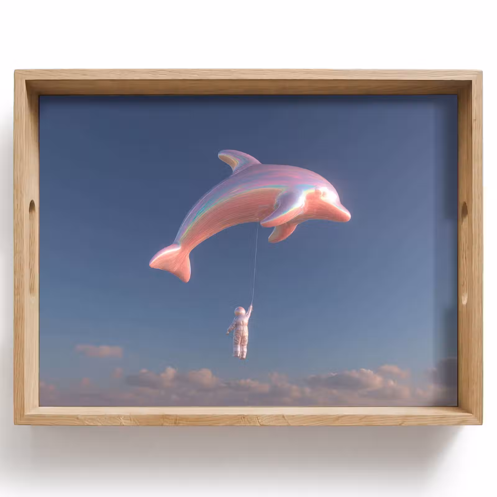 Plateau - Dauphin - Rose - Astronaute — 1