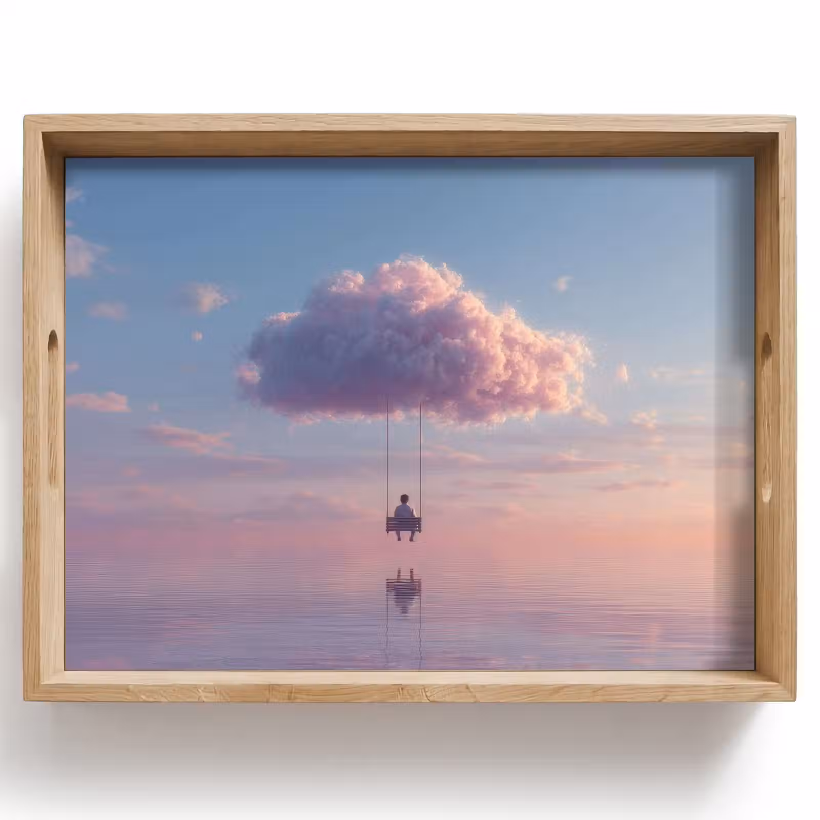 Plateau - Nuage - Balançoire - Ciel coloré — 1