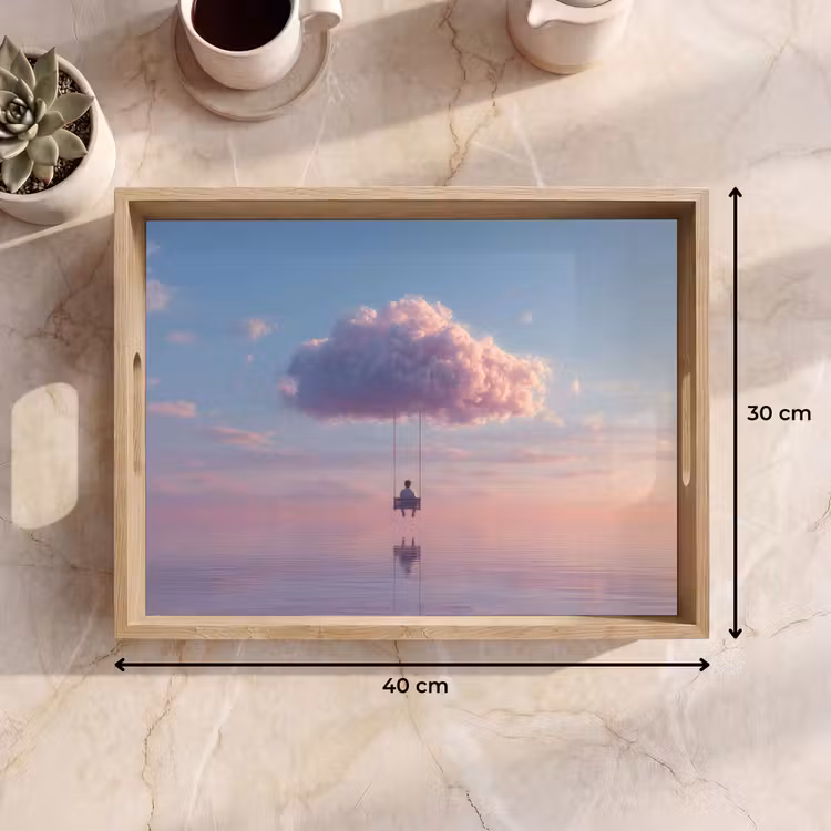 Plateau - Nuage - Balançoire - Ciel coloré — 7