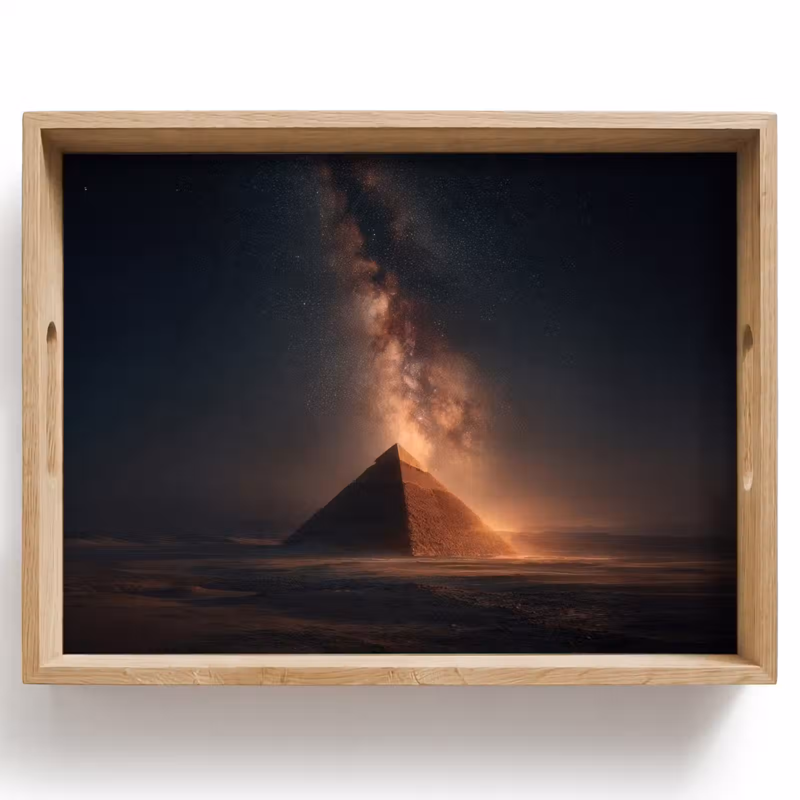 Plateau - Pyramide - Désert - Lumière — 1