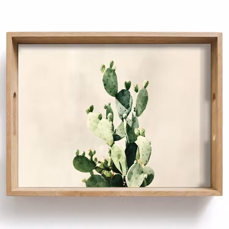 Plateau - Cactus - Vert - Minimaliste — 1